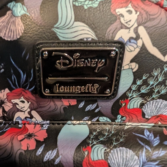 New Loungefly Ariel Little Mermaid Disney Backpack - Picture 3 of 3
